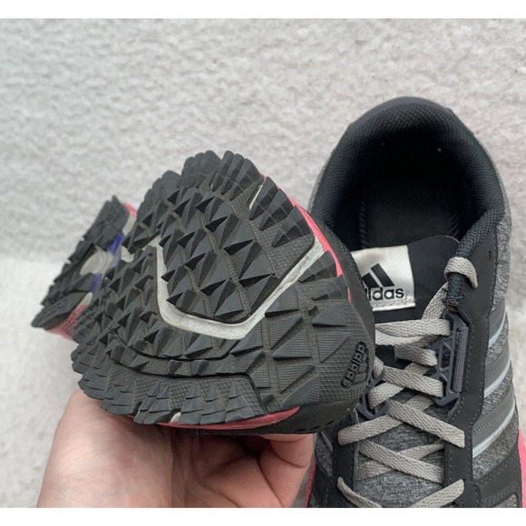 Adidas Running Shoes Womens 9 AKTIV Trails Hiking Gray Pink NO INSOLES B26576 - Picture 9 of 12